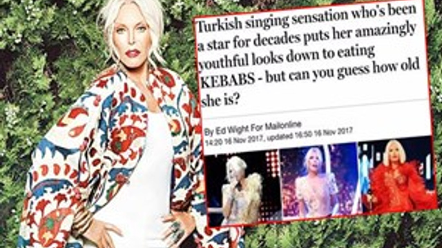 Ajda Pekkan İngiliz basınında haber oldu
