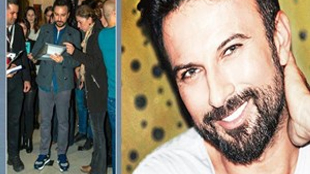 Tarkan, Alman konsolosluğunda böyle karşılandı