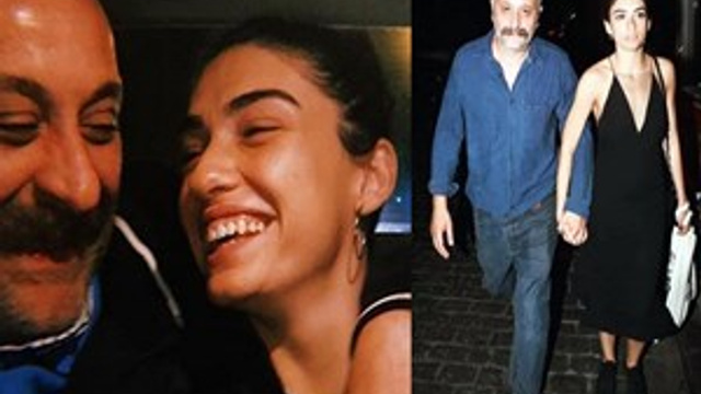 Hazar Ergüçlü'nün ağzı kulaklarında