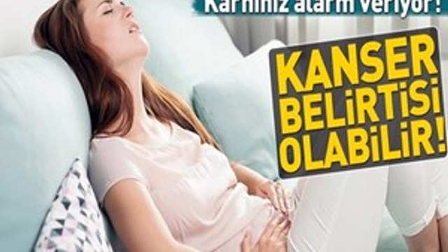 Karın ağrısında kanser saklı olabilir!..