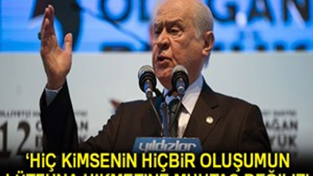 Devlet Bahçeli'den dikkat çeken açıklamalar