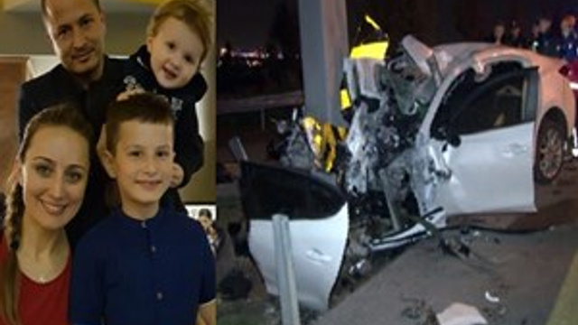 Ankara'da bir aile kazada yok oldu!