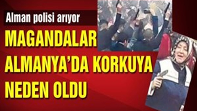 Düğün magandaları Almanya'yı birbirine kattı!