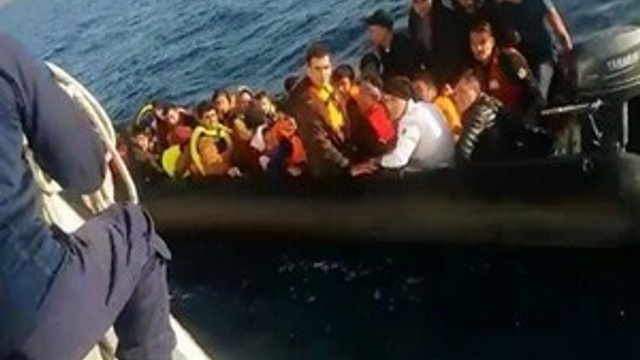 Çanakkale'de 81 mülteci yakalandı