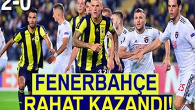 Fenerbahçe: 2 - Spartak Trnava: 0