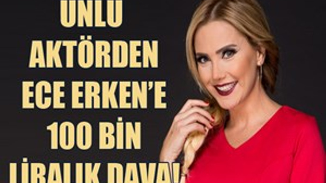 Talat Bulut, Ece Erken'e 100 bin liralık dava açtı!