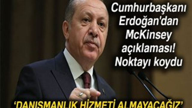 Cumhurbaşkanı Erdoğan: "Biz bize yeteriz"