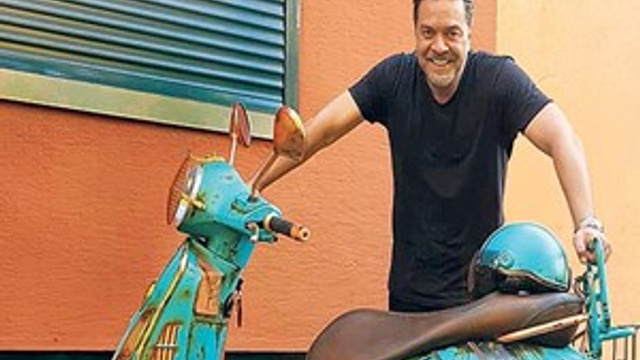 Beyaz'a özel motosiklet