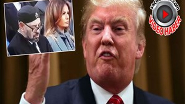 Fas Kralı uyudu, Trump sinirlendi!