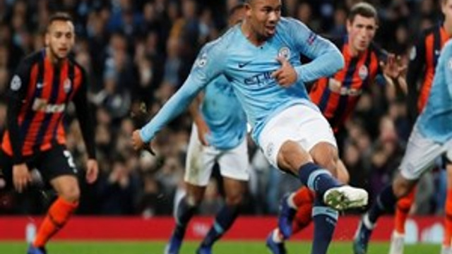 Manchester City, Shakhtar Donetsk'e gol oldu yağdı