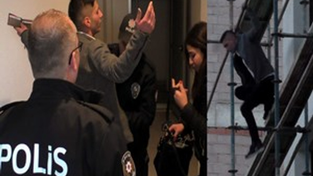 Alkollü şahıs, polis ve itfaiye ekiplerine zor anlar yaşattı