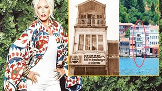 Ajda Pekkan tarihi yapının peşine düştü
