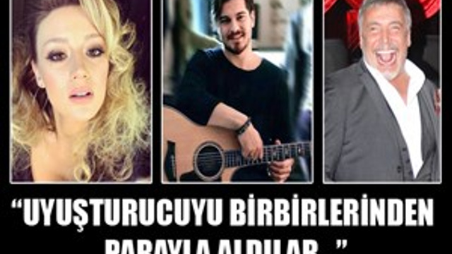 Ünlü isimler için ‘Uyuşturucuyu birbirlerinden parayla aldılar’ iddiası!
