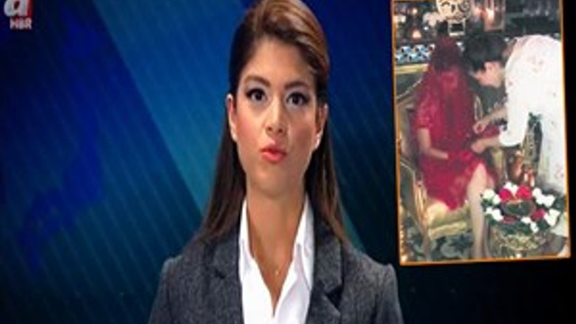 Ünlü spikerin renkli kına gecesi