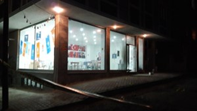 AK Parti seçim irtibat bürosuna ses bombası atıldı