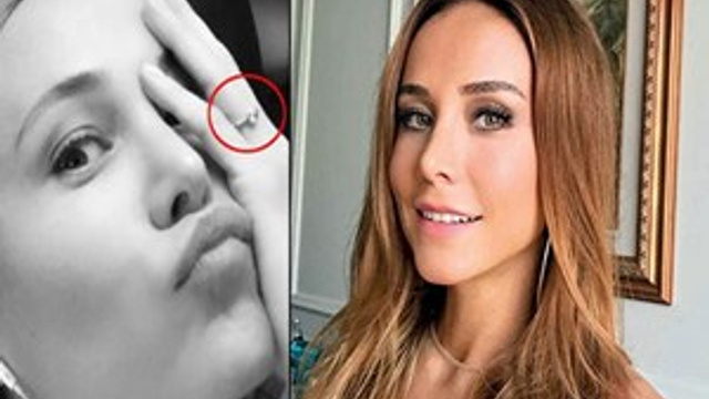 Burçin Terzioğlu, paylaştığı yüzükle kafaları karıştırdı