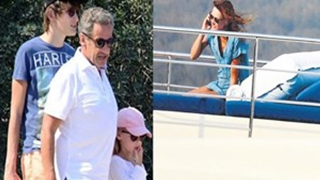 Sarkozylerin Bodrum keyfi