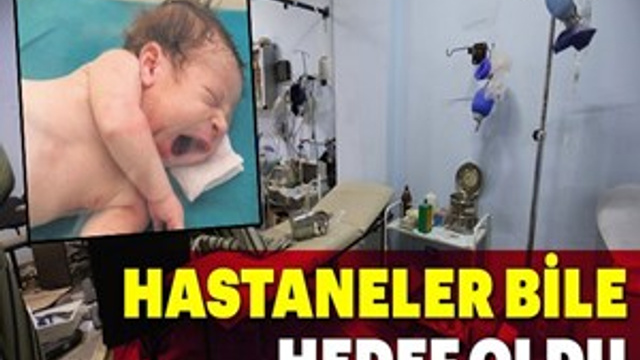 İdlib'de hastaneler bile hedef oldu!