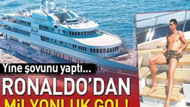 Ronaldo'dan milyonluk gol!