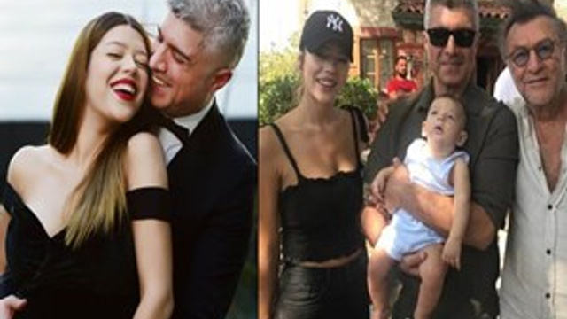Feyza Aktan, Özcan Deniz'i sette ziyaret etti