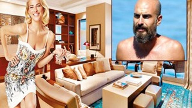 Burcu Esmersoy ev bulamayınca otele yerleşti