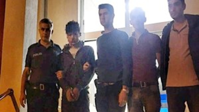 Çaldığı eşyalarla birlikte yakalandı!