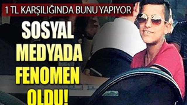 ‘Masa tutucu’ Adem sosyal medyada fenomen oldu!