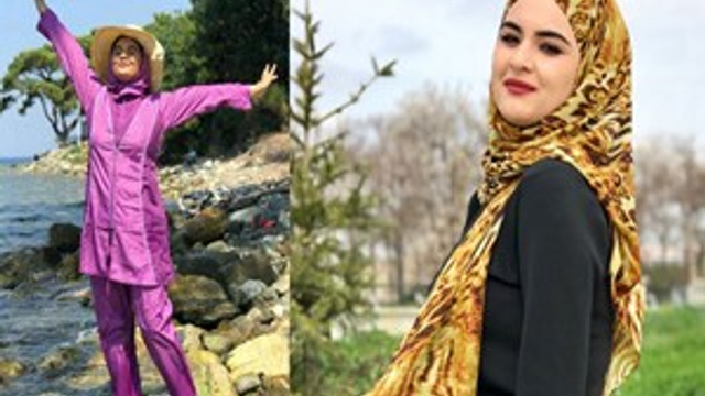 Gelin adayı Hanife'nin deniz keyfi olay yarattı