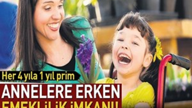 Engelli annesine müjde