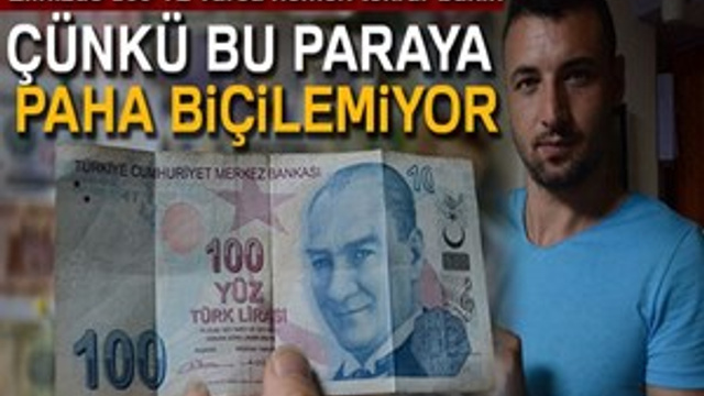 Bu paraya paha biçilemiyor