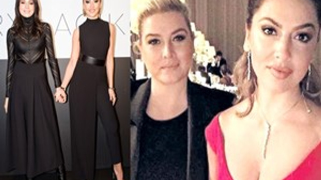 Hadise psikolojik destek alıyor
