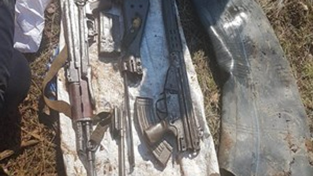 Şemdinli kırsalında silah ve mühimmat ele geçirildi