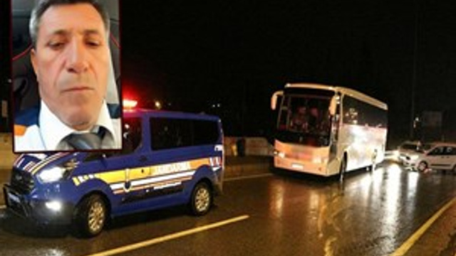 Otobüs şoförü direksiyon başında kalp krizi geçirdi