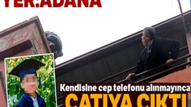 Cep telefonu ve televizyon için ölmek istedi!