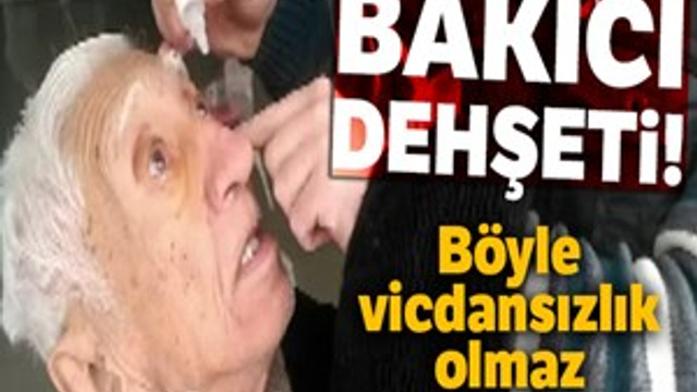 96 yaşındaki adama vicdansız saldırı!