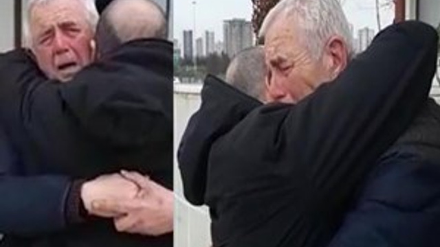 Büyük buluşmada gözyaşları sel oldu!