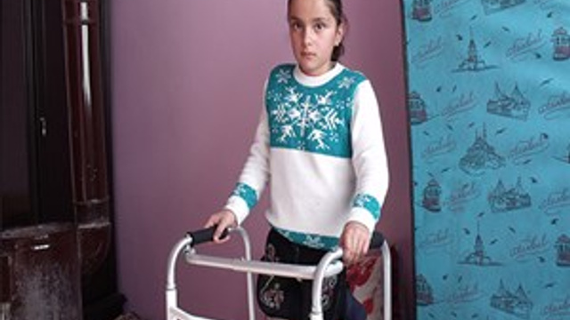 Minik Esmanur artık koşmak istiyor