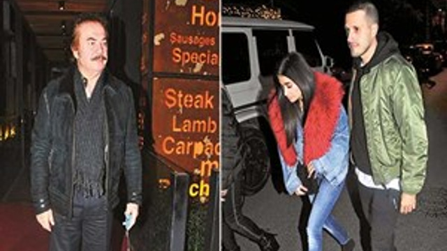 Orhan Gencebay müstakbel geliniyle tanıştı