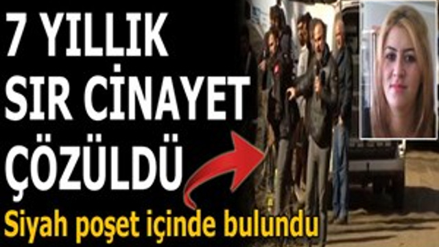 Sır gibi saklanan cinayet çözüldü!