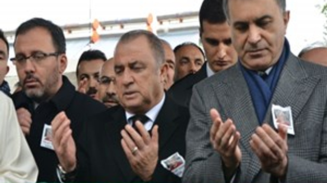 Fatih Terim’in babası son yolculuğuna uğurlandı