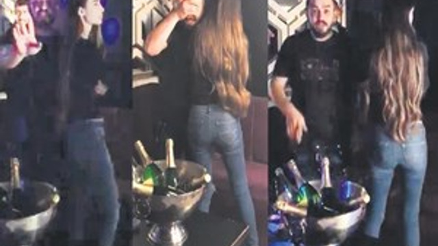 Emre Aşık'ın eşi Etiler'deki mekanda sobelendi