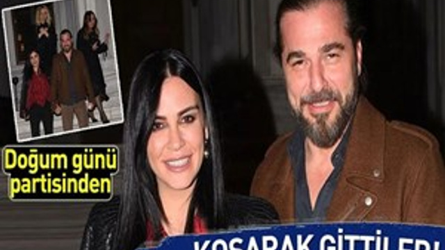 Engin Altan Düzyatan ve Neslişah Alkoçlar partiden koşarak çıktı!