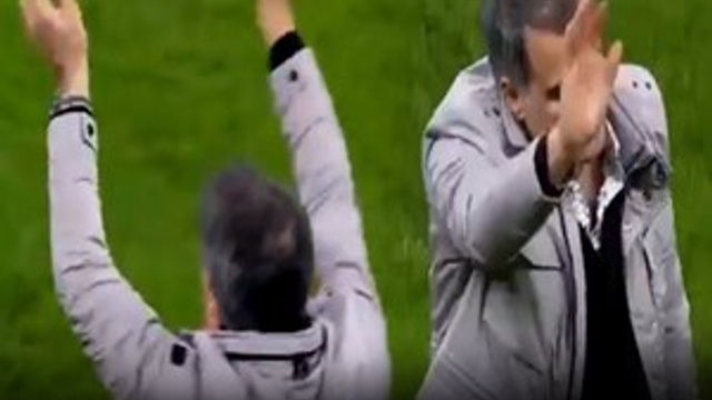 Vodafone Park'ta ilginç görüntü