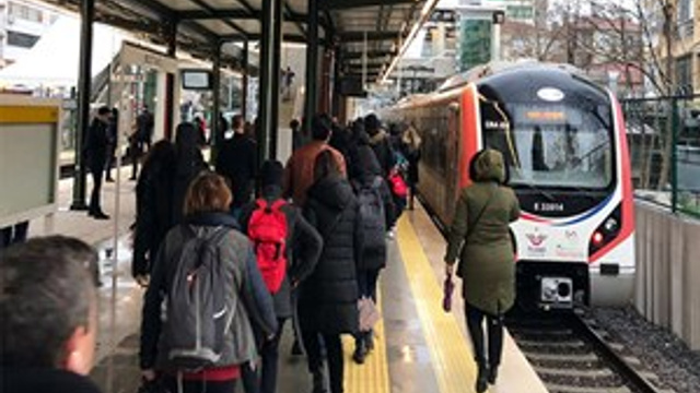 Gebze - Halkalı treninde ilk gün yoğunluğu