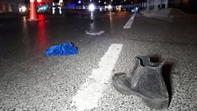 Sarıyer'deki kazada yürek yakan kare