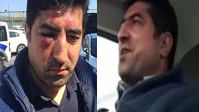 Senegalli yolcuya hakaretler yağdıran taksici gözaltına alındı