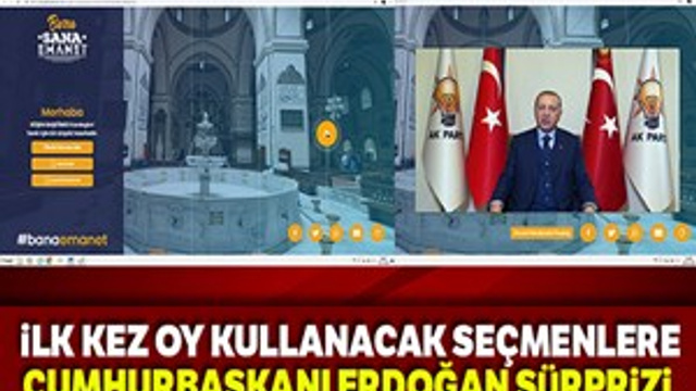 İlk kez oy kullanacak seçmenlere 'Erdoğan' sürprizi