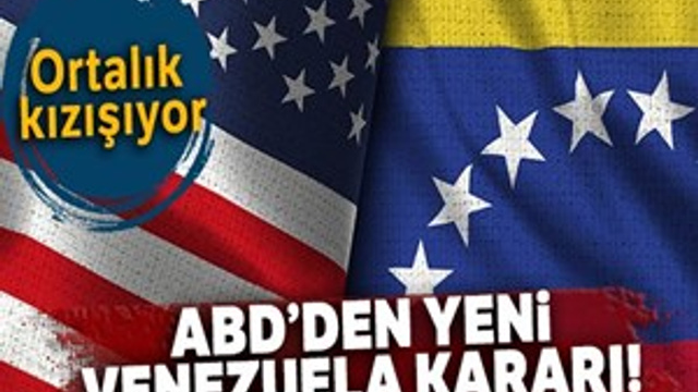 ABD'den yeni Venezuela kararı