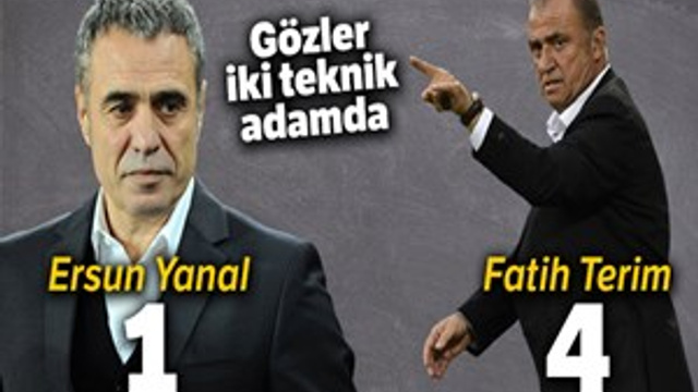 Fatih Terim: 4 - Ersun Yanal: 1
