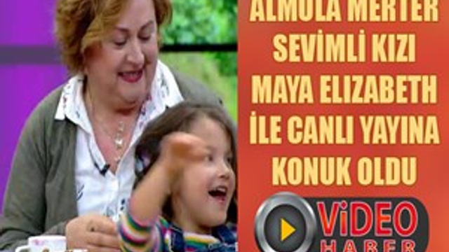 Almula Merter'in sevimli kızı Maya Elizabeth